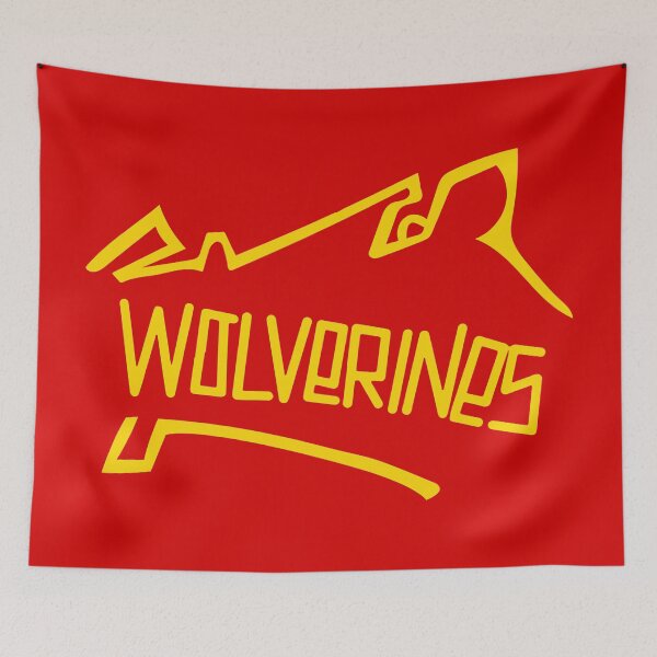 Item preview, Wolverines Symbol (Yellow) designed and sold by Mercatus.