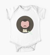 Das Q von Qui-gon Jinn Baby Body Kurzarm