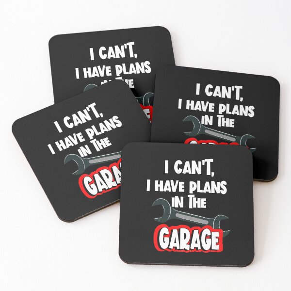 Item preview, I Cant I Have Plans In The Garage Funny Gift for Him designed and sold by RS-Collections.