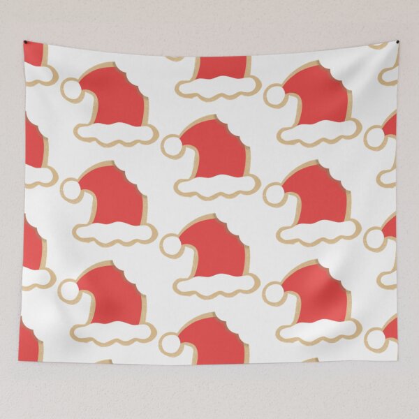 Item preview, Santa Hat cookie designed and sold by erinsdrawings.