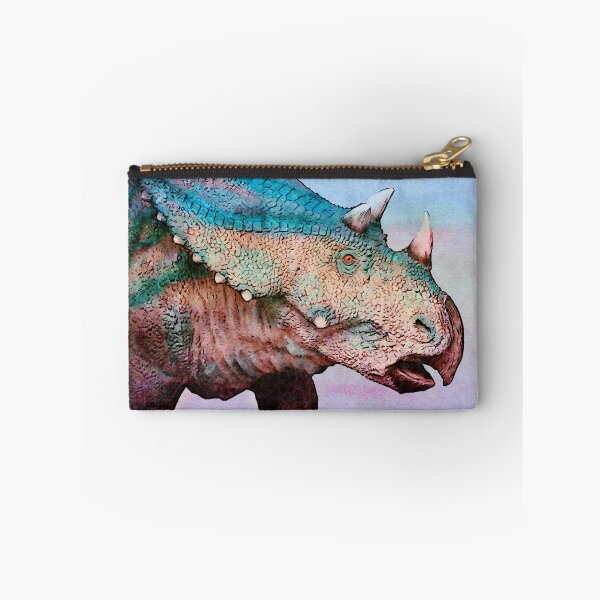 Item preview, Jurassic Dinosaur Chasmosaurus Watercolor Dominion illustration designed and sold by DebiPhillips.