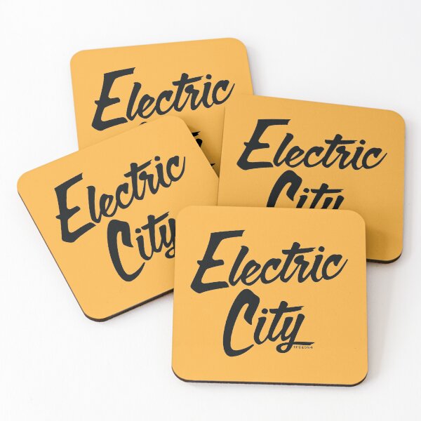 Item preview, Electric City (Black Print) designed and sold by TriforceDad1984.