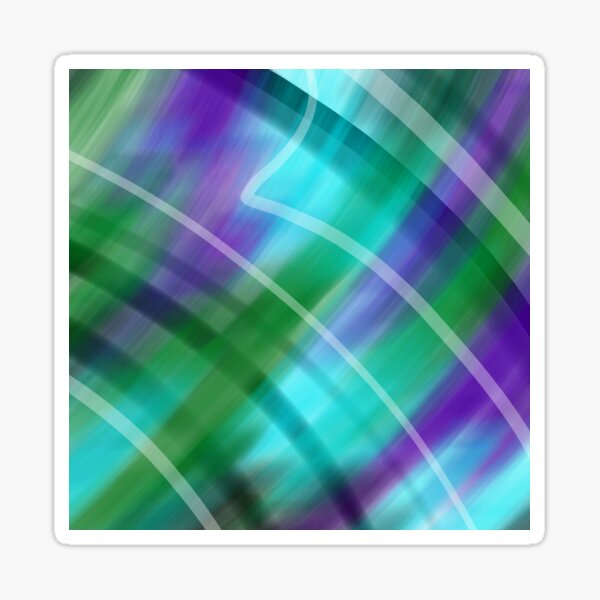 Pieces of You Abstract Sticker