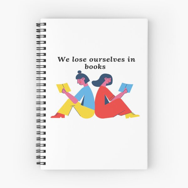 Item preview, We lose ourselves in books designed and sold by GentArt.