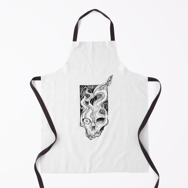 Item preview, Skull and Moth designed and sold by Elsterart.