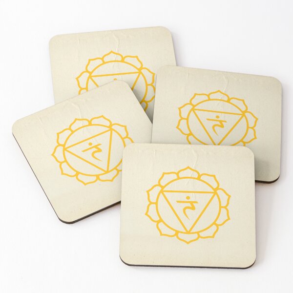 Item preview, Manipura, Solar Chakra Symbol on Vintage Paper designed and sold by Creative 1111.