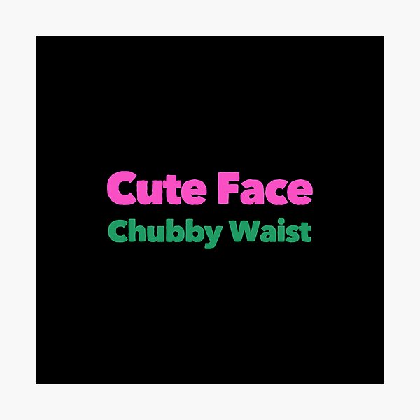 Item preview, Cute Face Chubby Waist  designed and sold by PetitePeche.