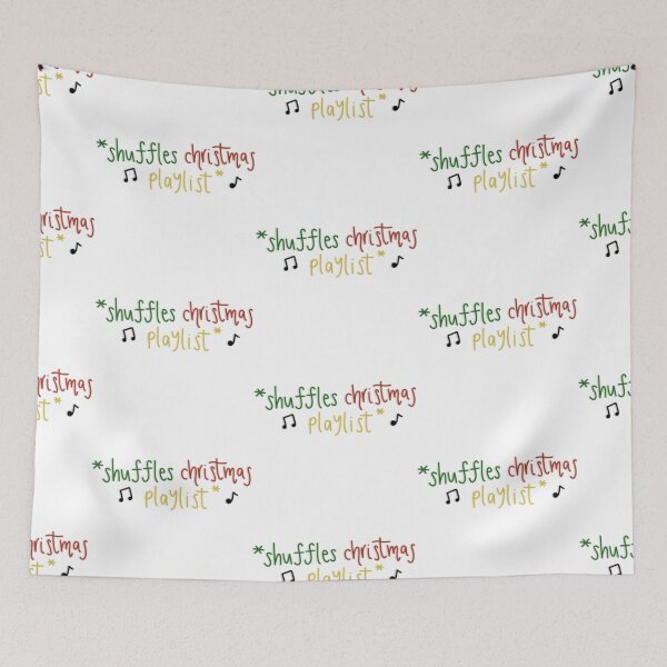 Item preview, Shuffles Christmas playlist designed and sold by erinsdrawings.