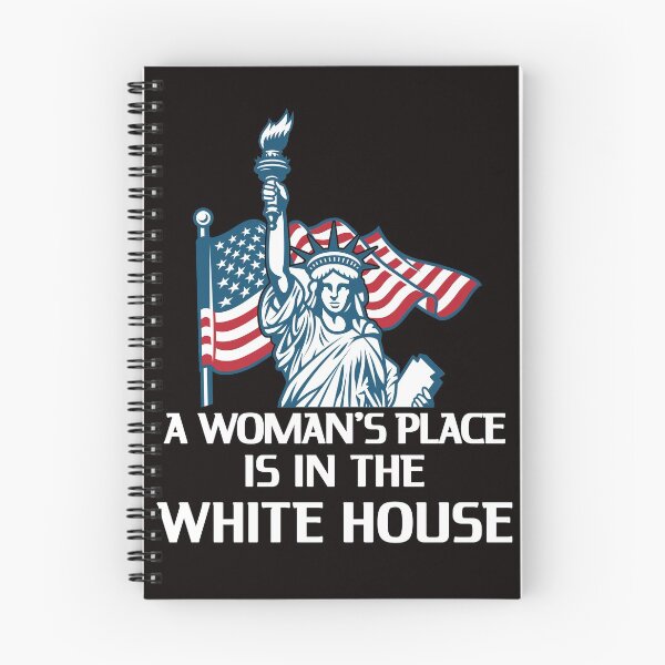 Item preview, a womans place is in the white house kamala harris vice president feminist quote inauguration 2021 designed and sold by GoodyLeo.