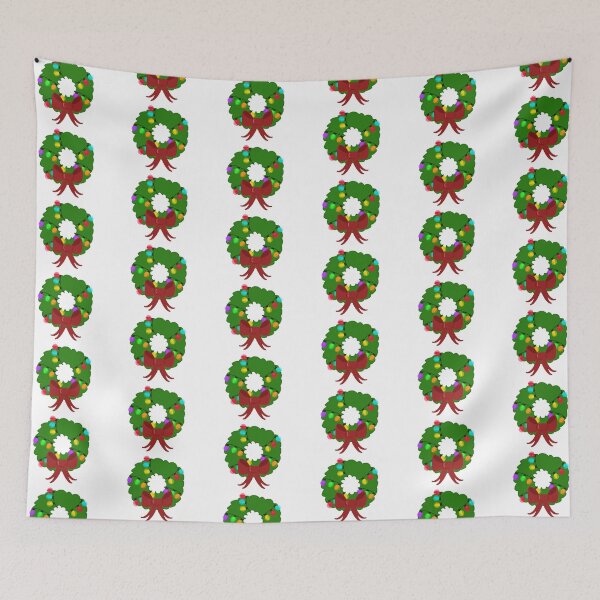 Item preview, Christmas Wreath (with lights on) designed and sold by mgir-art.
