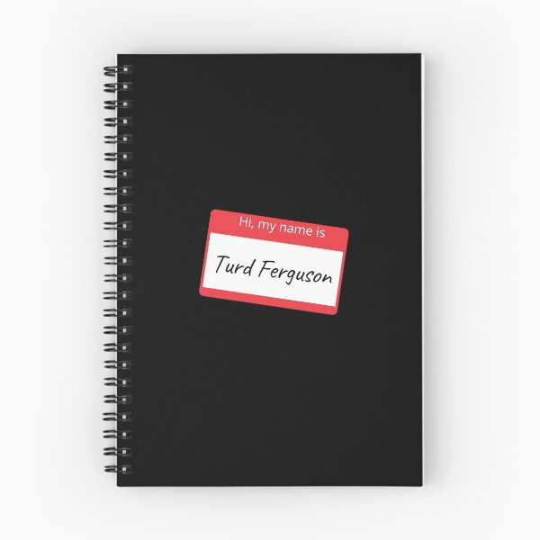Item preview, hi my name is turd ferguson, alex trebek designed and sold by Hey-Nice-Shirt.