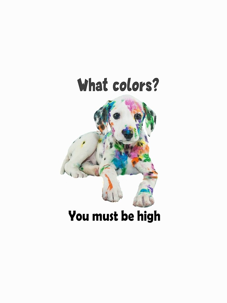 Technicolor Puppy Party Shirt (light apparel) by mikepil