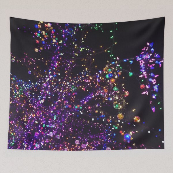 Item preview, Rainbow Holiday Lights in a Magical Whimsical Tree Display designed and sold by chelseapearl.