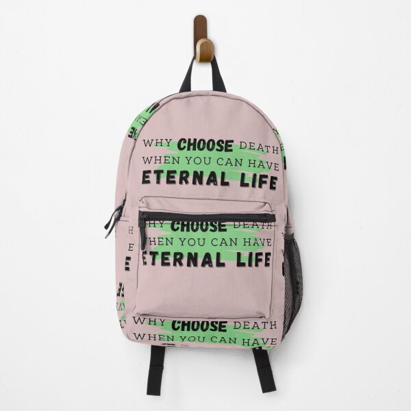 Item preview, Why CHOOSE death, when you can have ETERNAL LIFE? designed and sold by coolteesok.