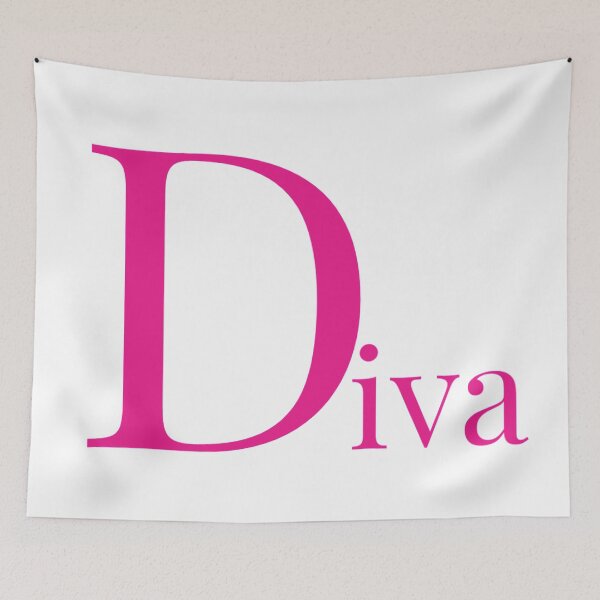 Aperçu de l'œuvre Diva - Je suis une Diva, Diva Baby, Sois une Diva, créée et vendue par Rcasadesign.