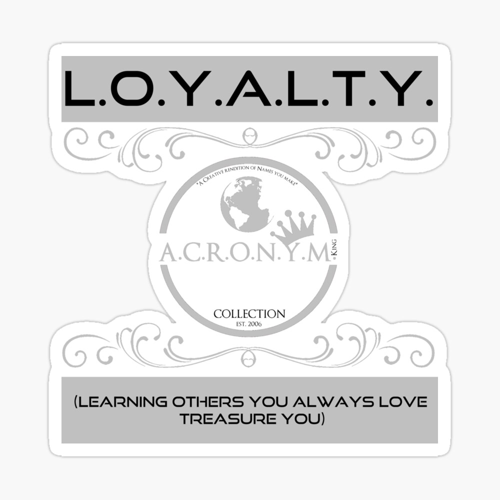 Loyalty ✊Over Blood logo. Free logo maker.