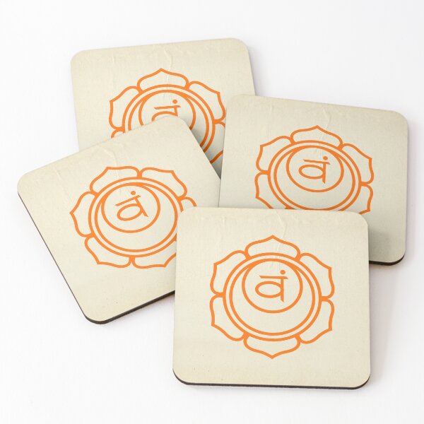 Item preview, Svadhisthana, Sacral Chakra Symbol on Vintage Paper designed and sold by Creative 1111.