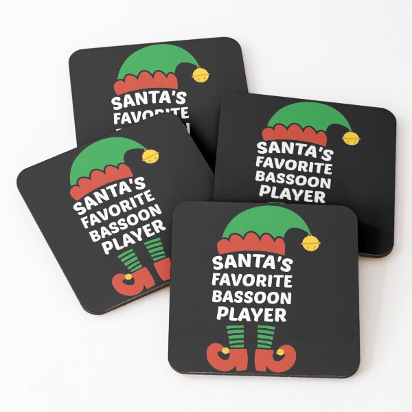 Item preview, Santa's Favorite Bassoon Player Funny Christmas Gift designed and sold by Dream-bubble.