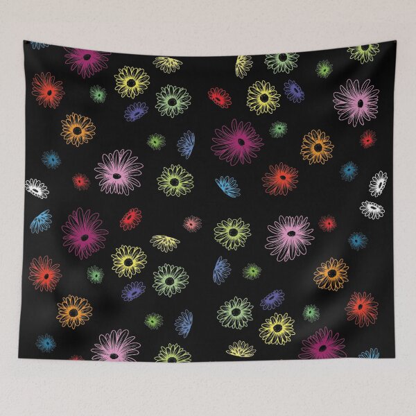 Item preview, Cute flowers mask pattern designed and sold by noahs-shop.