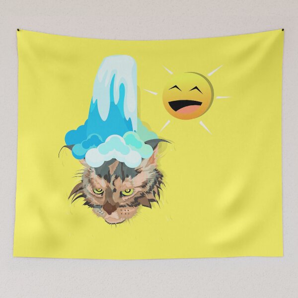 Item preview, Happy cat designed and sold by Muhachevarart.