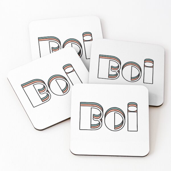 Item preview, Boi White Red and Blue Logo designed and sold by PeterPrv.