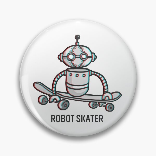 Item preview, Robot Skater designed and sold by Tidy Print.