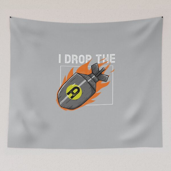Item preview, Atomic Bomb I Drop The A Bomb designed and sold by CharcoalBonsai.