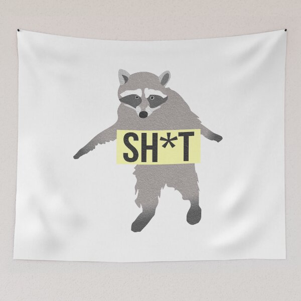 Item preview, Raccoon getting caught designed and sold by fatpotato.