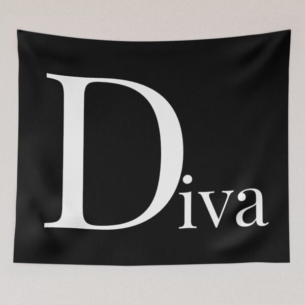 Aperçu de l'œuvre Diva - Je suis une Diva, Diva Baby, Sois une Diva, créée et vendue par Rcasadesign.