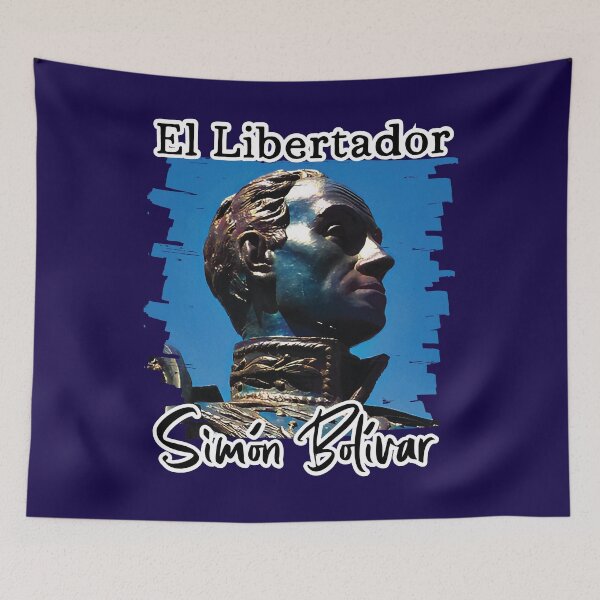 Aperçu de l'œuvre Simon Bolivar, El Libertador Her d'Amérique du Sud créée et vendue par ChatterFox.