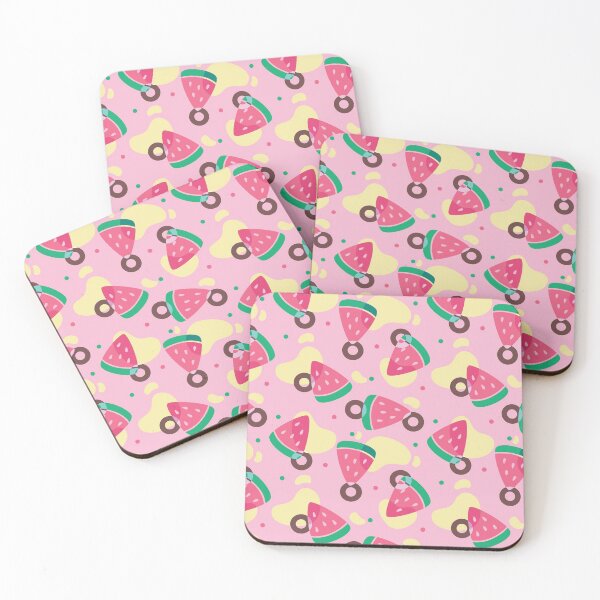 Item preview, Cute watermelon mask pattern designed and sold by noahs-shop.