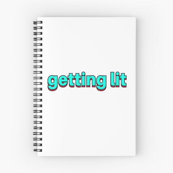 Item preview, Getting Lit Blue and Red Logo designed and sold by PeterPrv.