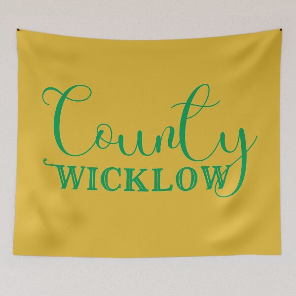 Item preview, County Wicklow in Jade font designed and sold by irishorbust.
