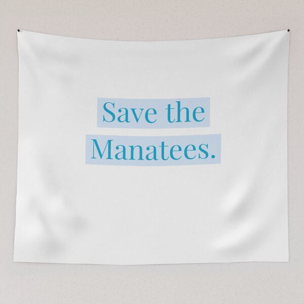 Item preview, Save the Manatees simple design. designed and sold by Andrew Hopgood.