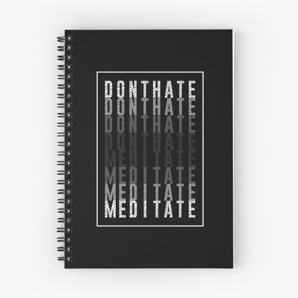 Item preview, Dont hate meditate shirt designed and sold by enigmatyc.