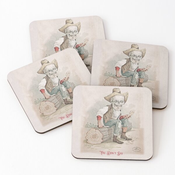 Item preview, Antikamnia, Funny Bones calendar: You Don't Say, cowboy whittler designed and sold by ebrawne.