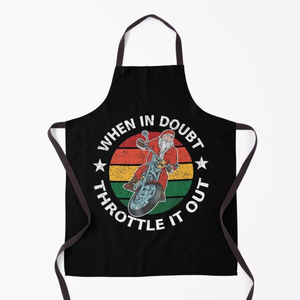 Item preview, When in doubt throttle it out white font designed and sold by Piztees.