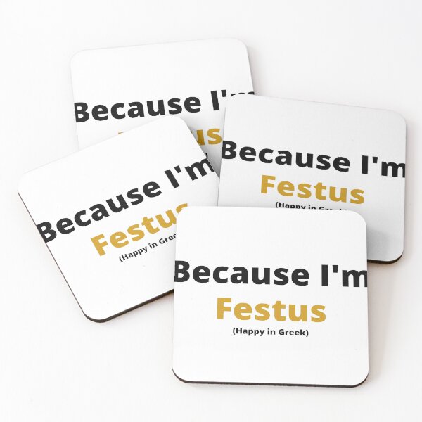 Item preview, because i'm happy/festus designed and sold by DragonJake.