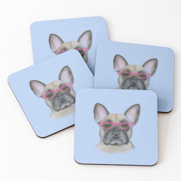Item preview, French Bull dog in specs! designed and sold by lesleywey.
