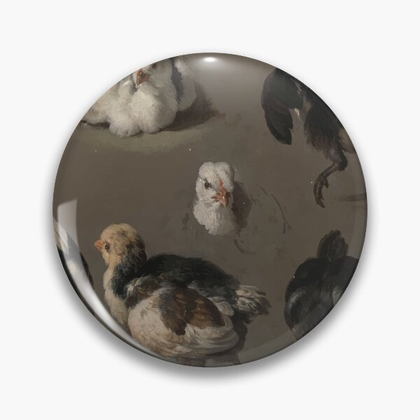 Item preview, Melchior d'Hondecoeter | Seven Chicks designed and sold by badguyduh.