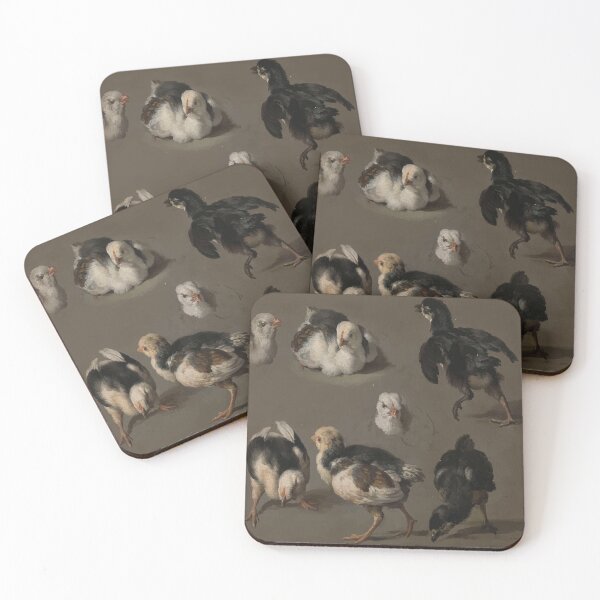Item preview, Melchior d'Hondecoeter | Seven Chicks designed and sold by badguyduh.