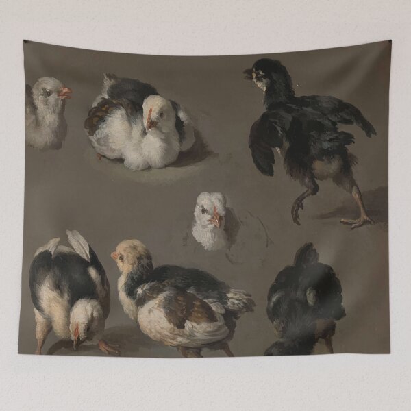 Item preview, Melchior d'Hondecoeter | Seven Chicks designed and sold by badguyduh.