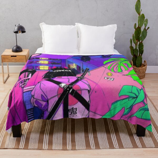 Item preview, Katana Girl Vaporwave designed and sold by Oeht.
