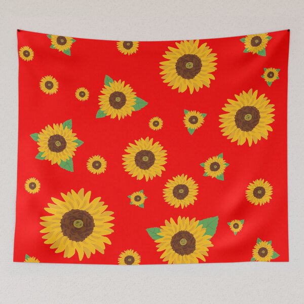 Item preview, Cute sunflower mask pattern designed and sold by noahs-shop.