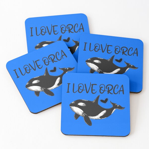 Item preview, Orca killer whale Design  designed and sold by BrooklynArtsDs.