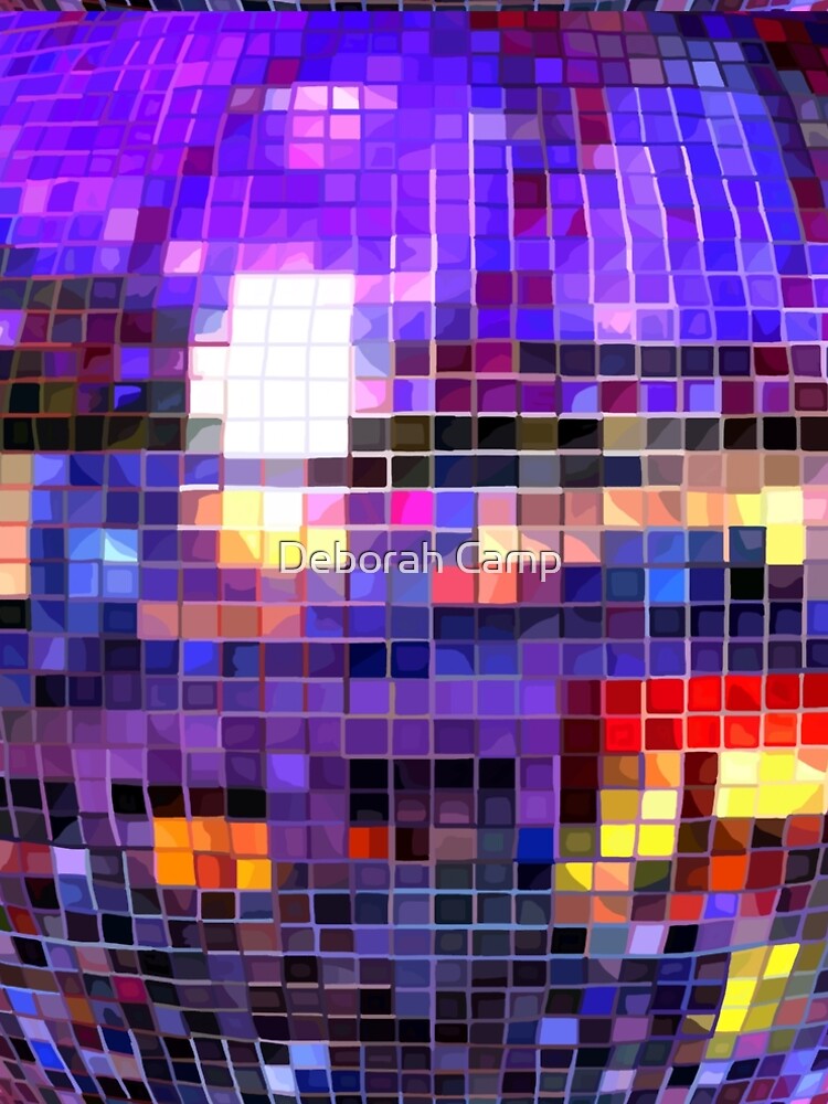 Iridescent Disco Ball Pattern by DeborahCamp