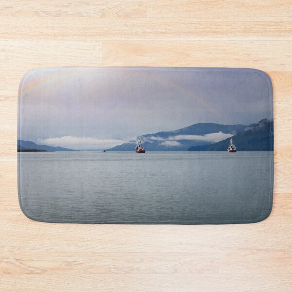 Item preview, Fishing Boats In Wrangell Narrows. designed and sold by Alex Preiss.