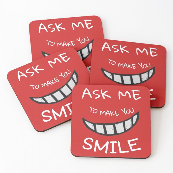 Item preview, ASK ME TO MAKE YOU SMILE designed and sold by karimaK-71.