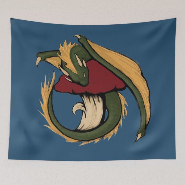 Item preview, Mushroom Wyvern designed and sold by Katy Cranmer.