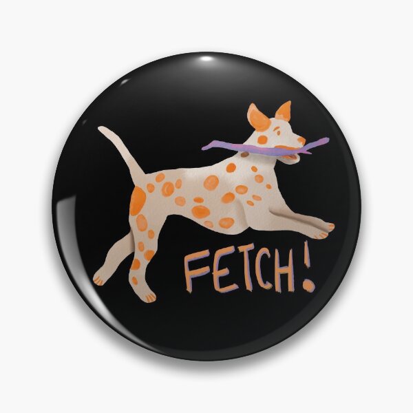 Item preview, Cute Dalmatian Dog Watercolor - Orange and Purple  designed and sold by TheRainbowRoom.